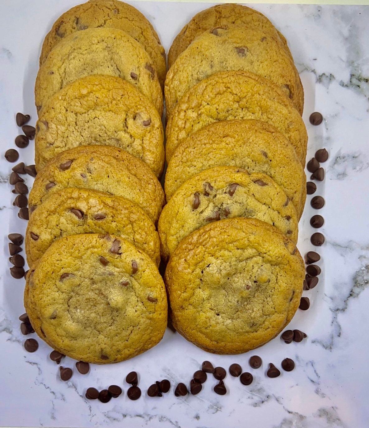 Jumbo Chocolate Chip Cookies