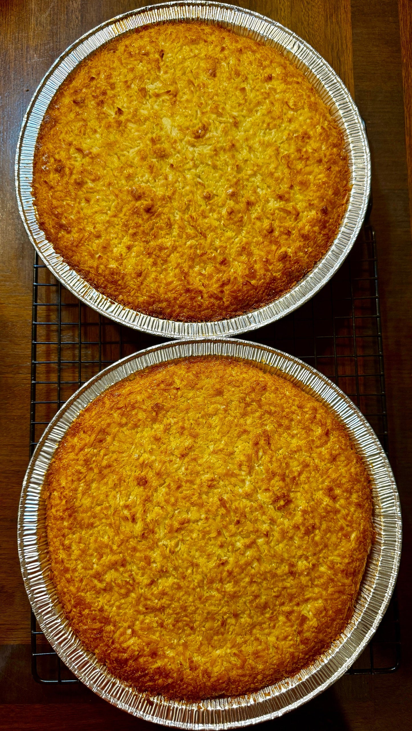 Coconut Custard Pie ( 10 inch )
