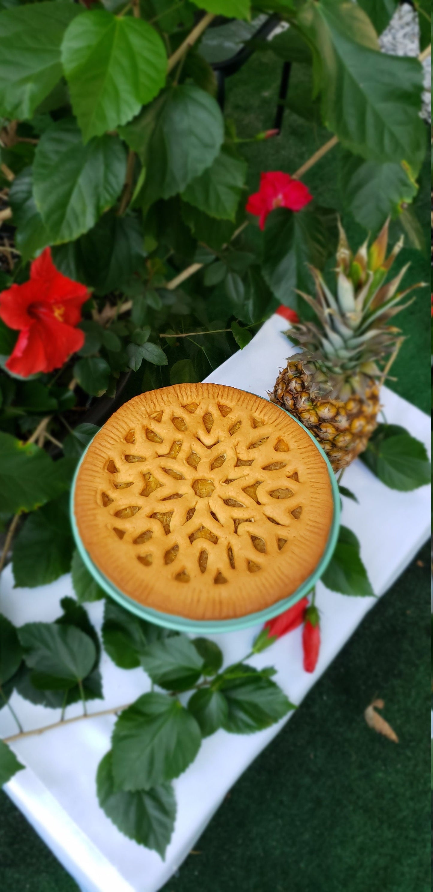 Virgin Islands Pineapple Tart (10 inch)