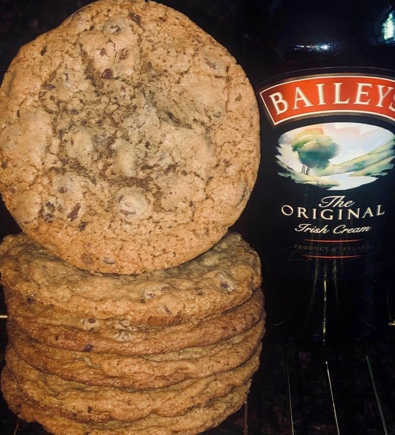 JUMBO Baileys Cookies