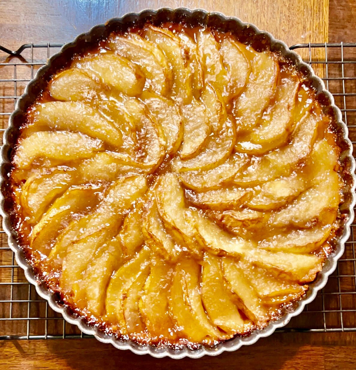 Almond Pear Tart 9 inch (Regular or Vegan)