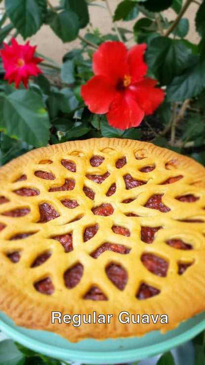 Virgin Islands Guava Tart  (10 inch)