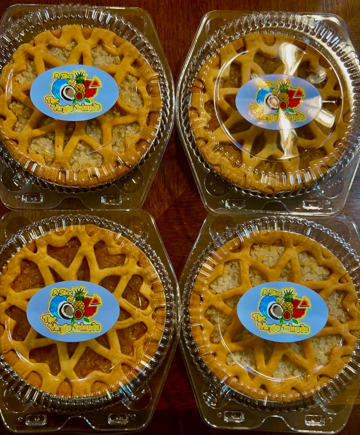 Virgin Islands Pineapple Tart 6inch