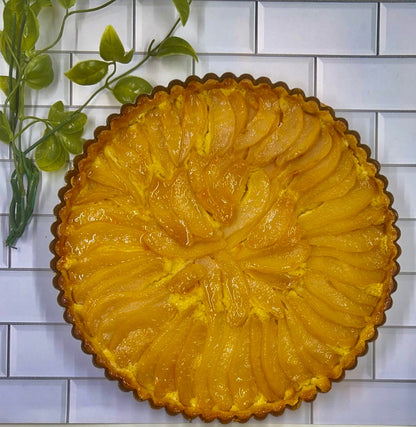 Almond Pear Tart 9 inch (Regular or Vegan)