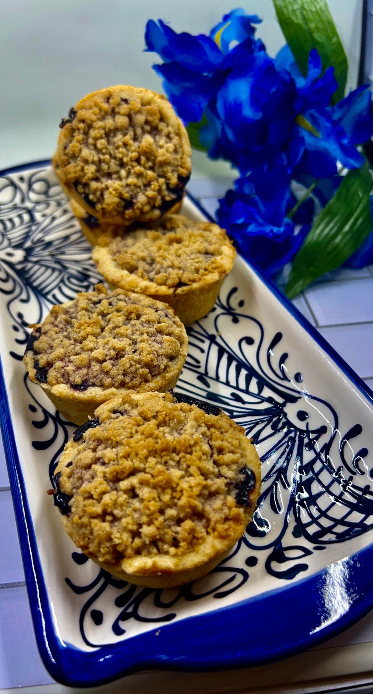 Gourmet Blueberry Pies