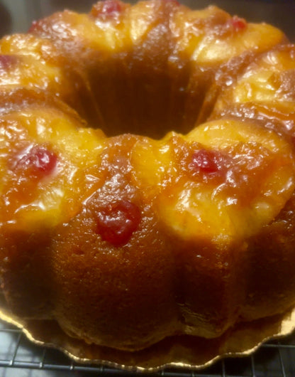 Pineapple Upside Down Bundt Cake