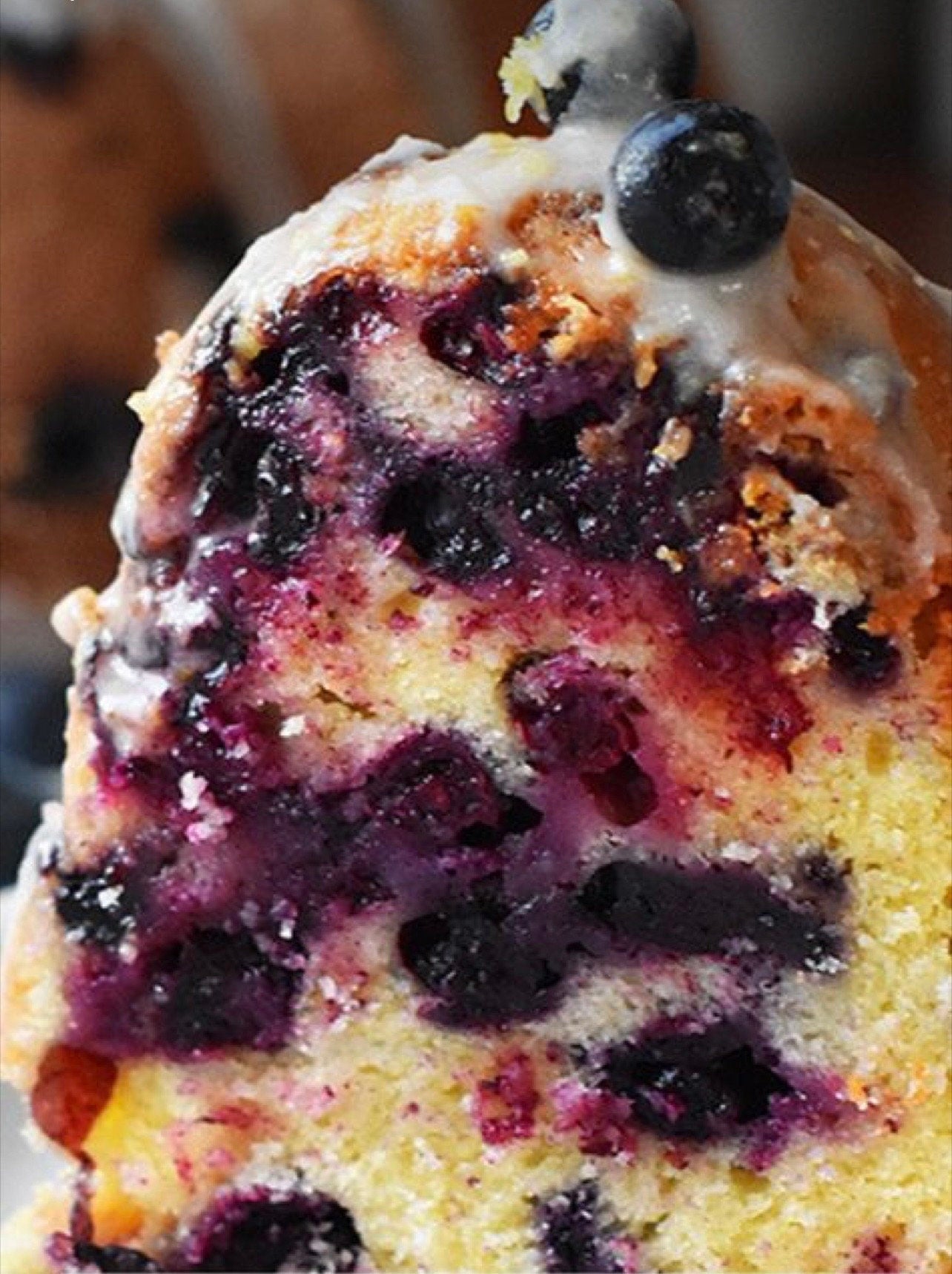 Lemon Blueberry Bundt Cake