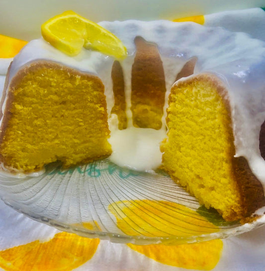 Lemon Sour Cream Pound Cake