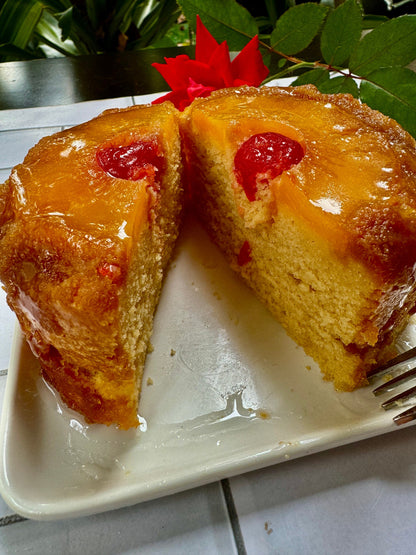 Mini Pineapple Upside Down Cake ( 4 Cakes)