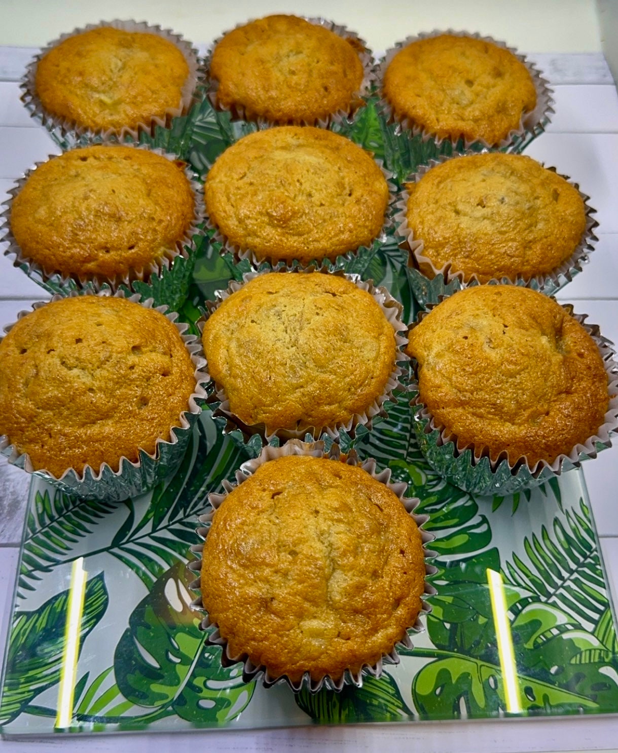 Banana Muffins ( Cupcake Size) 10 per order