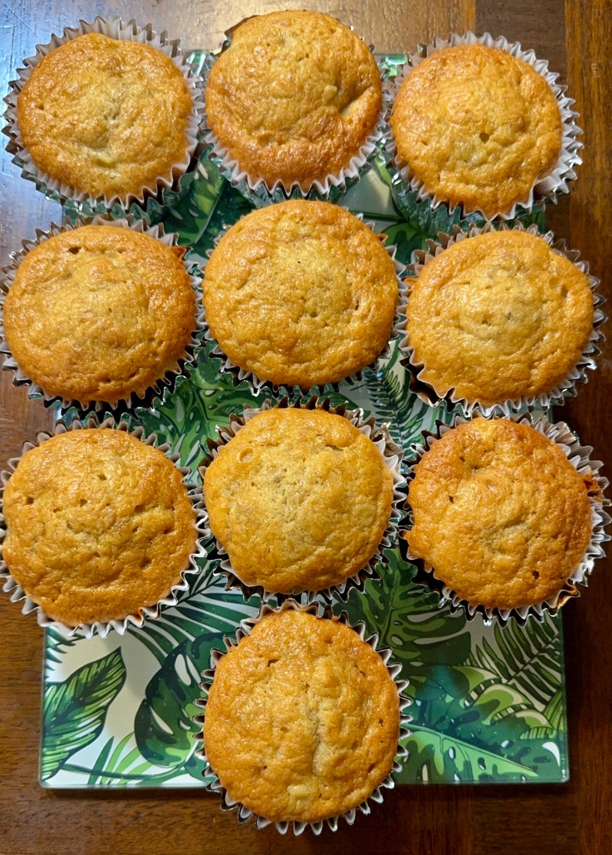 Banana Muffins ( Cupcake Size) 10 per order