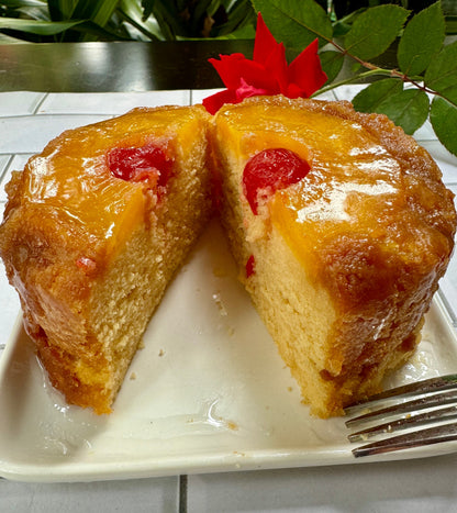 Mini Pineapple Upside Down Cake ( 4 Cakes)