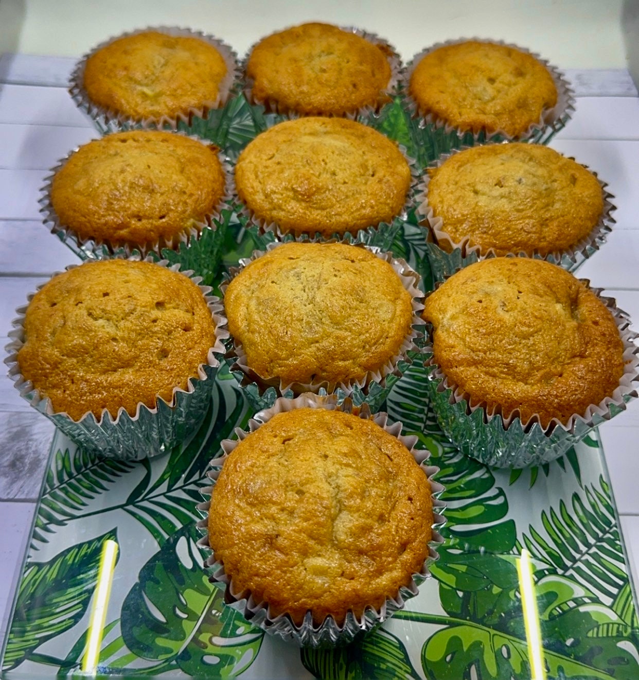 Banana Muffins ( Cupcake Size) 10 per order