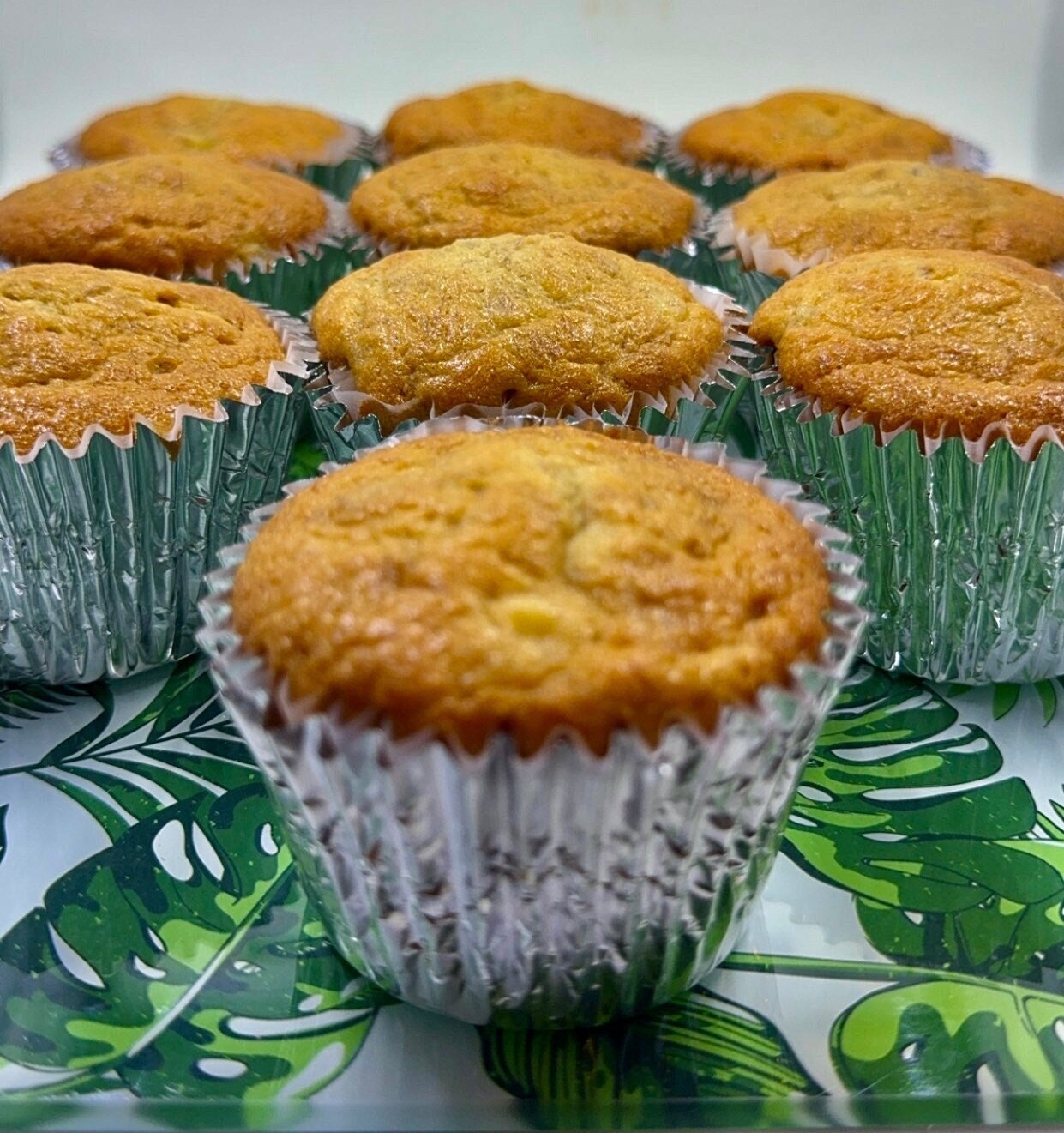 Banana Muffins ( Cupcake Size) 10 per order