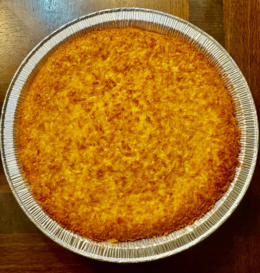 Coconut Custard Pie ( 10 inch )