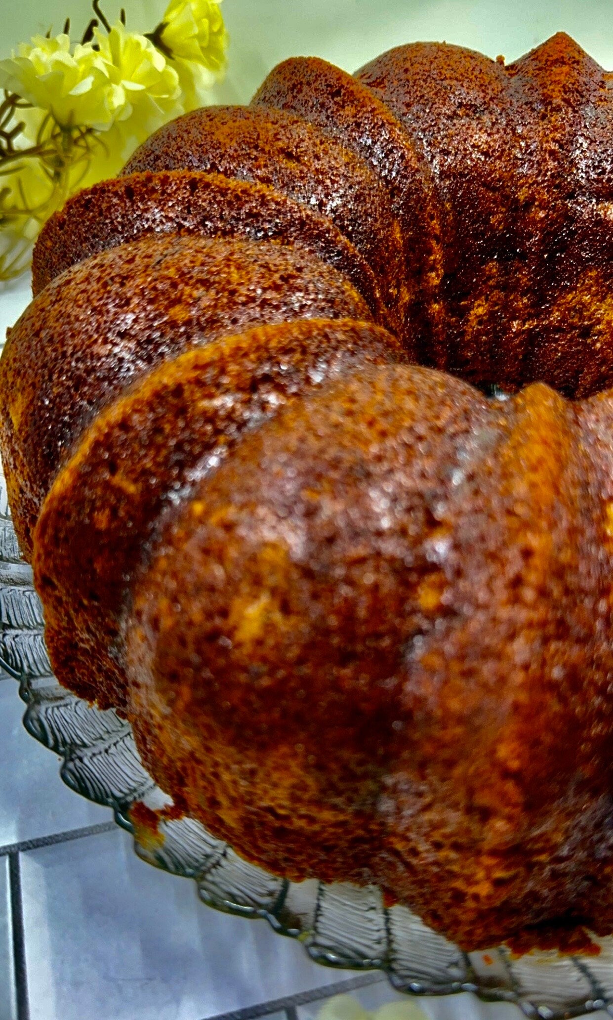 Banana Cake ( Plain or with Chocolate Fudge Frosting)